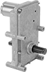Image of Product. Front orientation. Electric Gearmotors. Compact DC Gearmotors, Rectangular Face.