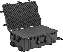 Image of Product. Style B. Front orientation. Cases. Mobile Protective Storage Cases with Foam, Plastic Padlockable Cases, Style B.