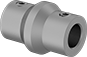 Image of Product. Front orientation. Shear Couplings. Flexible-Shaft Shear Couplings.
