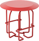 Image of Product. Hook-On Mount with Water Shield. Front orientation. Fire Sprinkler Head Guards. Fire Sprinkler Head Guards, Fire Sprinkler Head Guards with Water Shield, Hook On.