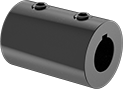 Image of Product. Front orientation. Rigid Shaft Couplings. Set Screw Rigid Shaft Couplings , For Keyed Shafts.