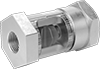 Quick-Clean Flow Sights for Water