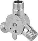 Image of Product. Mixing Valve/Handle Assembly. Front orientation. Faucet Repair Parts. Sink Faucet Repair Parts, For Sloan, Handle Assemblies.