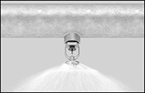 Image of ProductInUse. Down. Front orientation. Contains Border. Fire Sprinkler Heads. Quick-Response Fire Sprinkler Heads, Down.