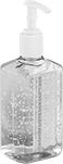 Image of Product. Pump Bottle (12 fl. oz.). Front orientation. Hand Sanitizers. Hand Sanitizers, Liquids, Pump Bottle, 12 fl. oz. Container.