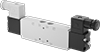 Two-Speed Two-Action Electrically Operated Air Directional Control Valves with Exhausting Shut-Off