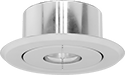 Image of Product. Top orientation. Fire Sprinkler Head Cover Plates. Split—Recessed.