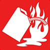Image of Specification. Class B—Liquids and Gases. Front orientation. B. Fire Extinguishers.