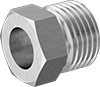 Nuts for Supported 45° Flared Fittings for Copper and Brass Tubing