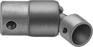 Image of Product. Front orientation. U-Joints. Single U-Joints, Ball-and-Socket Joint.