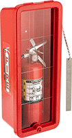 Image of ProductInUse. Front orientation. Fire Extinguisher Cabinets. Break Window.