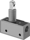 Image of Product. Front orientation. Directional Control Valves. Single-Action Mechanically Operated Air Directional Control Valves , Style L.