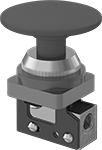 Image of Product. Front orientation. Directional Control Valves. Single-Action Air Directional Control Valves, Style N.