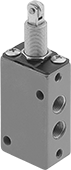Image of Product. Front orientation. Directional Control Valves. Two-Speed Two-Action Mechanically Operated Air Directional Control Valves, Style H.