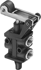 Image of Product. Front orientation. Directional Control Valves. Single-Action Mechanically Operated Air Directional Control Valves , Style F.
