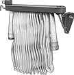 Image of ProductInUse. (Hose Not Included). Front orientation. Hose Reels. Racks for Fire-Fighting Hose.