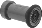 Image of Product. Front orientation. Fire Hose Nozzles. Spray and Stream Fire Hose Nozzles, Polycarbonate.