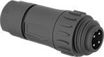 Image of Product. Front orientation. Power Connectors. RD24 Connectors, Plugs.