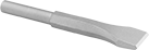 Image of Product. Front orientation. Chisel Bits. Nonsparking 0.680" Round-Shank Chisel Bits for Chipping Hammers.