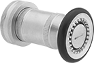 Image of Product. Front orientation. Fire Hose Nozzles. Spray and Stream Fire Hose Nozzles, UL Listed Brass.