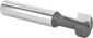 Image of Product. Front orientation. Router Bits. Router Bits for Wood Joining, Keyhole Wood Joint—Uncoated Carbide-Tipped Steel.