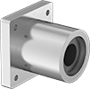 Chemical-Resistant Flange-Mounted Linear Sleeve Bearings