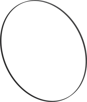 Image of Product. Front orientation. High-Strength Gt Timing Belt, Curved, 20mm Wide, 3600-8m-20, Gates Powergrip Gt4.