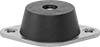 Fail-Safe Vibration-Damping Bolt-Down Mounts