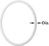 Image of Product. Front orientation. Round Belts. Low-Temperature Round Belts.