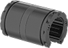 High-Load Linear Ball Bearings for Support Rail Shafts