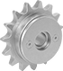 Image of Product. Back orientation. Drive Sprockets. One-Way-Locking Sprockets.