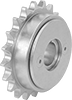 One-Way-Locking Sprockets