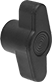 Image of Product. Style 16. Front orientation. Two-Arm Grip. Threaded-Hole Knobs, Style 16.