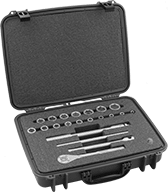 Image of Product. Front orientation. Sockets. Nonsparking 6-Point Socket Sets.