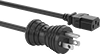 Locking Snug-Fit IEC Power Cords