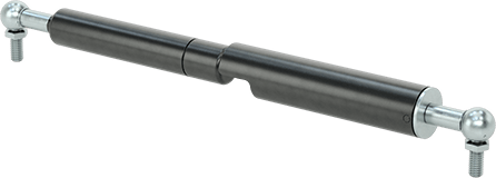 Image of Product. Front orientation. Adjustable-Force Locking Gas Spring, 12.87" Extended Length .