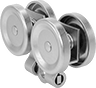 Image of Product. Front orientation. Door Tracks and Fittings. Track Rollers, Eyebolt.
