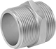 Image of Product. Front orientation. Fire Hose and Fittings. Fire-Fighting Hose Fittings , Straight, Adapter, NPT Thread, Threaded Fitting Connection, Male, NH/NST Thread.