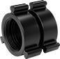 Image of Product. Front orientation. Fire Hose and Fittings. Rocker-Lug Fire-Fighting Hose Fittings , NPSH Thread, Connector Fitting, Female, Threaded Fitting Connection, Straight.