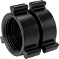 Image of Product. Front orientation. Fire Hose and Fittings. Rocker-Lug Fire-Fighting Hose Fittings , Female, Straight, Connector Fitting, NH/NST Thread, Threaded Fitting Connection.