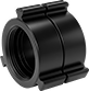 Image of Product. Front orientation. Fire Hose and Fittings. Rocker-Lug Fire-Fighting Hose Fittings , Straight, NPT Thread, Female, Adapter, NPSH Thread, Threaded Fitting Connection.