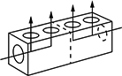 Image of Specification. Front orientation. Contains Annotated. Right-Angle Flow. Dual-Section Right-Angle Flow Rectangular Manifolds.