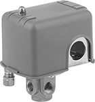 Image of Product. Front orientation. Pressure Switches. Multiport Pressure Switches for Air Compressors, Pressure Switches with Air Exhaust Valve.