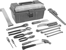 Image of Product. Front orientation. Tool Sets. Nonsparking Maintenance Tool Sets, 16 Pieces.