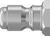 Open-Flow Quick-Disconnect Hose Couplings for Air and Water