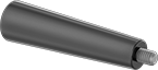 Image of Product. Style 1 (Fixed). Front orientation. Lever Handles. Tapered Lever Handles, Fixed Handle, Style 1.