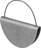 Image of ProductInUse. Hangable Clip (Wire Not Included). Front orientation. Box Clips. Hold-Down Box Flap Clips, Hangable.