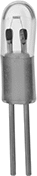 Image of Product. Front orientation. Light Bulbs. Bi-Pin-Base Miniature Light Bulbs, Tubular Bulb.