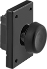 Image of Product. Plastic Actuator. Front orientation. Plastic Actuator. Outlet-Box-Mount Push-Button Switches, Screw-Terminal Wire Connection.