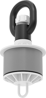 Image of Product. Bottom orientation. Expansion Plug, for Conduit Trade Size 3.
